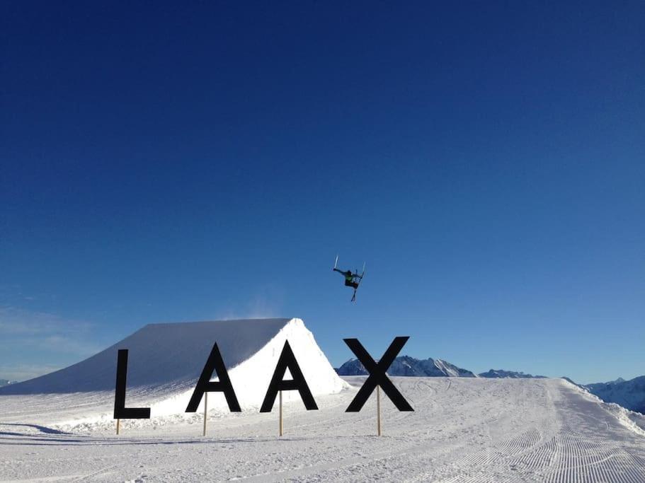 Modern Laax Apt, Swimming Pools, Wellness & Tennis Eksteriør billede