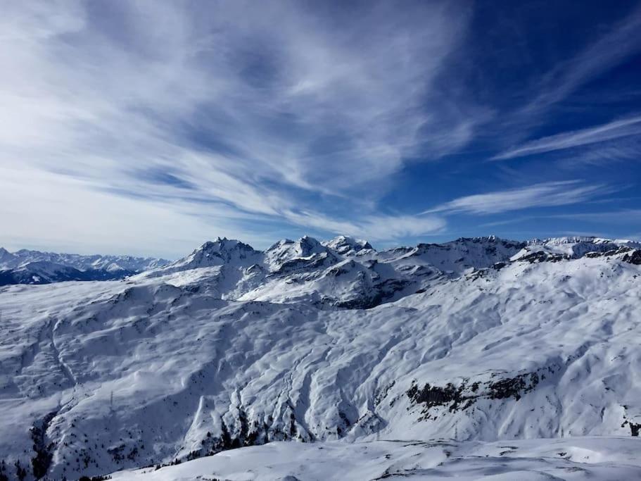 Modern Laax Apt, Swimming Pools, Wellness & Tennis Eksteriør billede