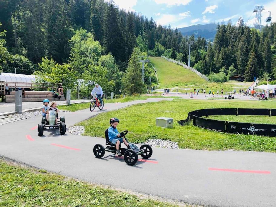 Modern Laax Apt, Swimming Pools, Wellness & Tennis Eksteriør billede