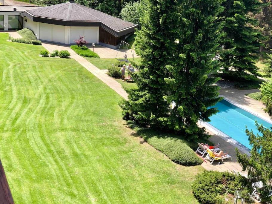 Modern Laax Apt, Swimming Pools, Wellness & Tennis Eksteriør billede