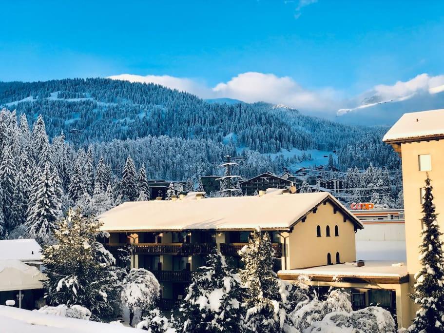 Modern Laax Apt, Swimming Pools, Wellness & Tennis Eksteriør billede